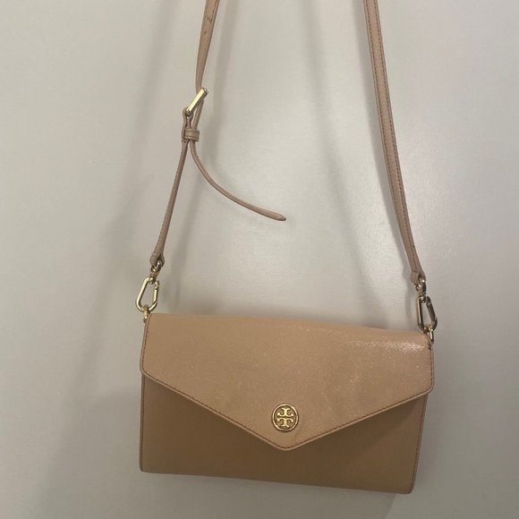 Tory Burch Bags Tory Burch Beige Bag Wdetachable Shoulder Strap